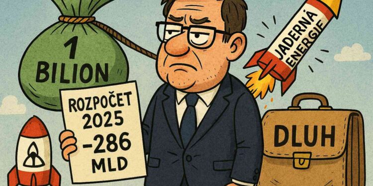 Rozpočet 2025: Jak utratit bilion a ještě si půjčit na atomový sen