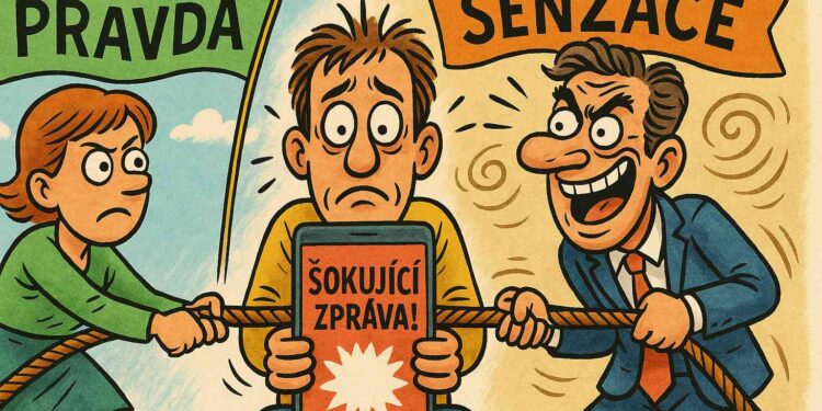 Kdo vyhrává: důvěra v pravdu nebo surová síla senzace? A co vlastně lidi baví?