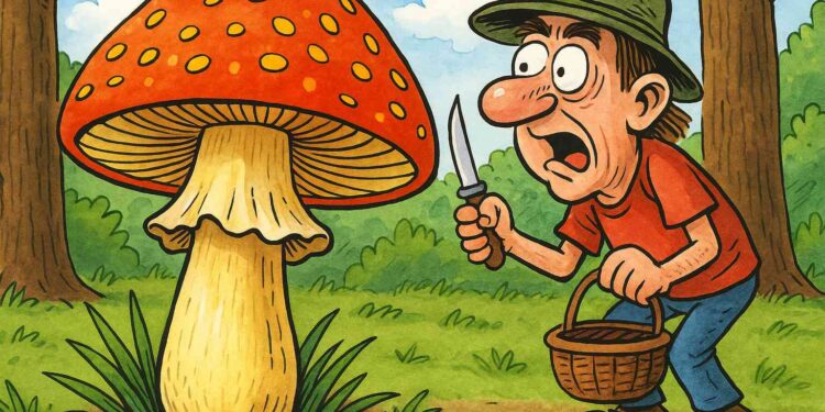 Muchomůrka císařka: noblesa mezi houbami dnes vzácnější než český pohled na jih
