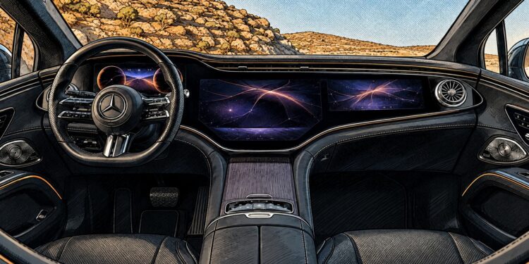 Auto má obří displej. Řidič zoufale loví topení v digitálním chaosu
