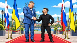 Fico se bojí článku 5. Ruské rakety se mu do projevu nevešly