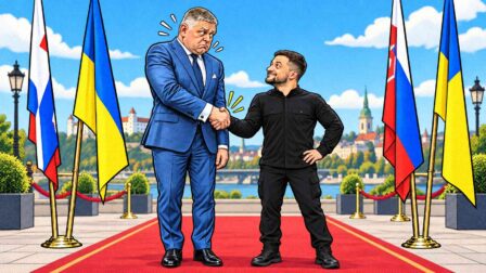 Fico se bojí článku 5. Ruské rakety se mu do projevu nevešly