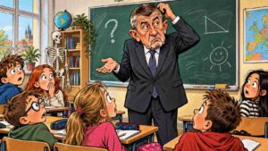 Babiš dostal ze školství pětku. Kaderka mu vystavil tvrdé vysvědčení