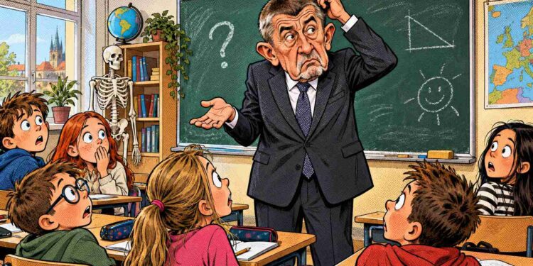 Babiš dostal ze školství pětku. Kaderka mu vystavil tvrdé vysvědčení
