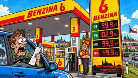 Benzín pod stropem, peněženka pod tlakem. Stát rádoby hlídá pumpy
