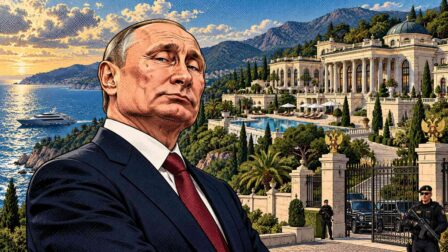 Putinova rezidence zmizela. Na jejím místě roste větší tajemství