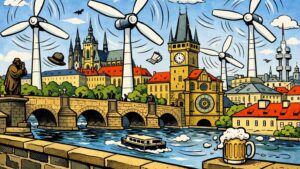 Praha šílí: v centru vyrostou větrníky místo památek!