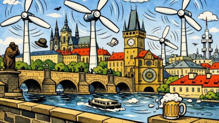 Praha šílí: v centru vyrostou větrníky místo památek!
