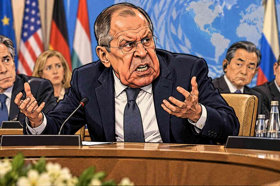 Satira: Lavrov přišel na G20. Společná fotka letěla do koše!