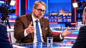 Satira: Havel a Radim Fiala se častovali zločinci