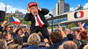 Satira: Babiš chce zrušit poplatky, Minář svolává protest