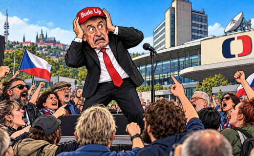 Satira: Babiš chce zrušit poplatky, Minář svolává protest