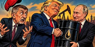 Trump podrazil Evropu. Babišovi spadla kšiltovka