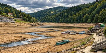 Švýcarsko vyschlo do SOS. Jezero už si píše o pomoc samo