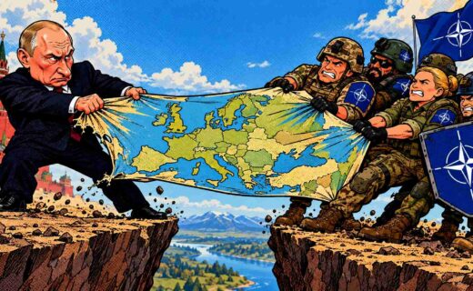 Satira: Putin chce NATO vrátit do roku 1997. Evropa odmítá