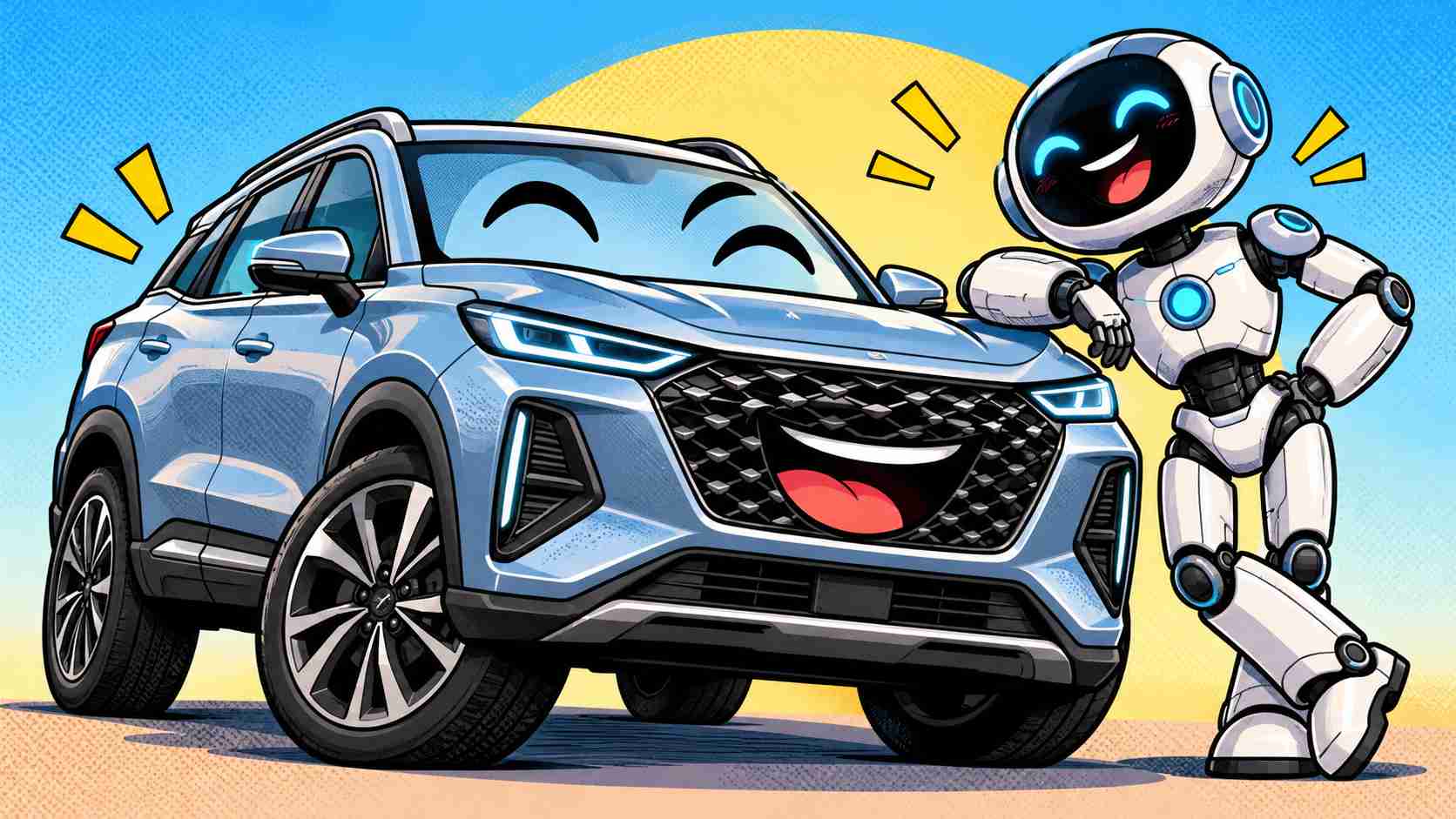 Satira: Čínská Chery vyrábí roboty. Evropa dostala budíček